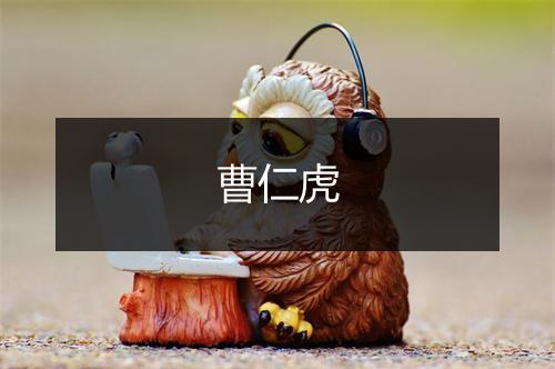 曹仁虎