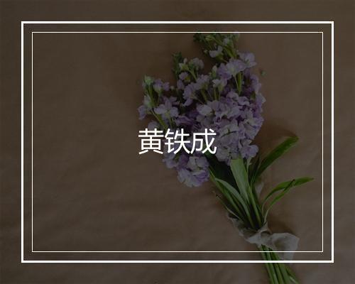 黄铁成