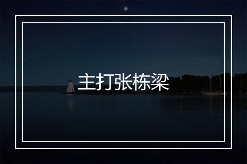 主打张栋梁