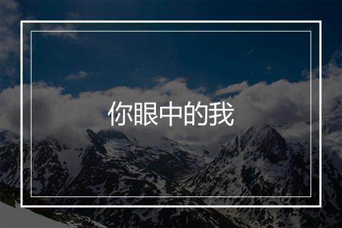 你眼中的我