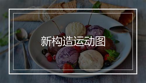 新构造运动图