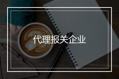 代理报关企业