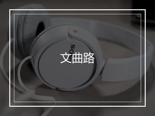 文曲路