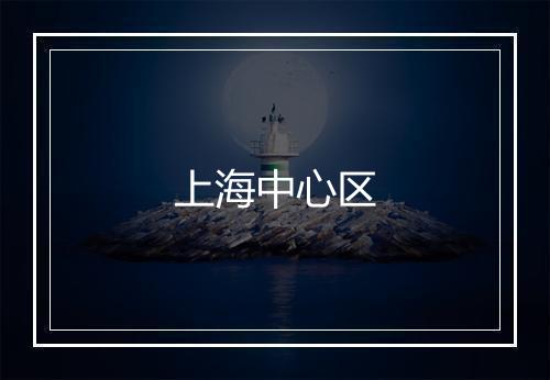 上海中心区