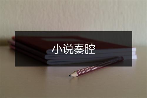 小说秦腔