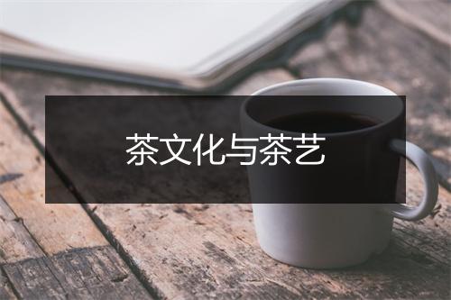 茶文化与茶艺