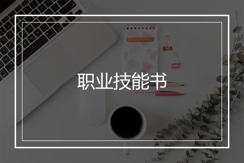 职业技能书