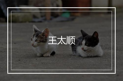 王太顺