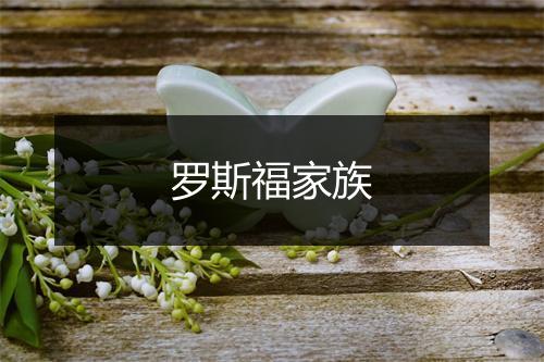 罗斯福家族