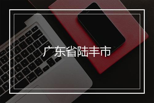 广东省陆丰市