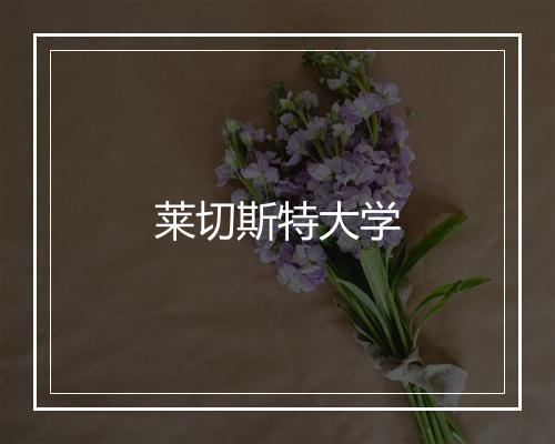 莱切斯特大学