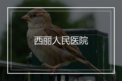 西丽人民医院