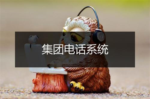 集团电话系统