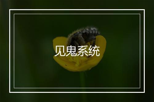 见鬼系统