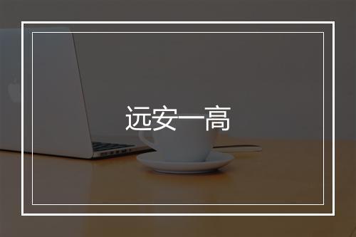 远安一高