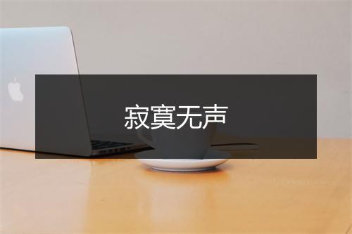 寂寞无声