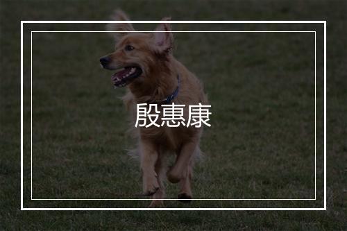 殷惠康