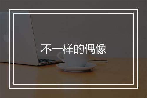 不一样的偶像