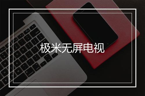 极米无屏电视