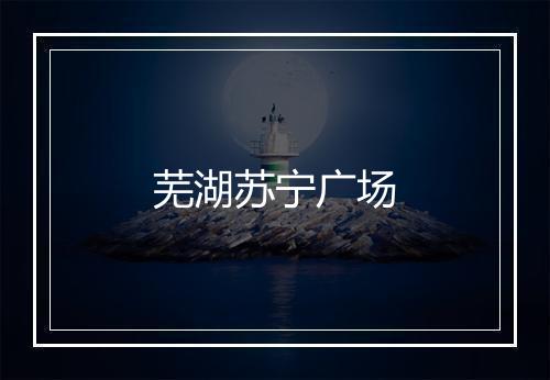 芜湖苏宁广场