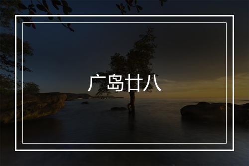 广岛廿八