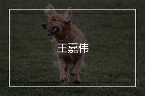 王嘉伟