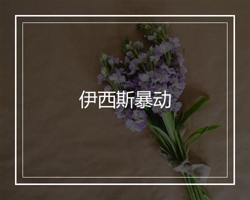 伊西斯暴动