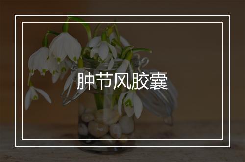 肿节风胶囊