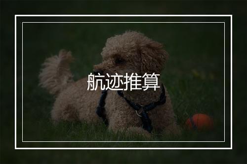 航迹推算