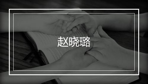 赵晓璐