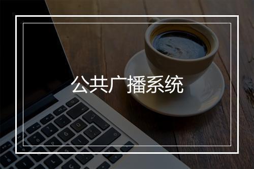 公共广播系统