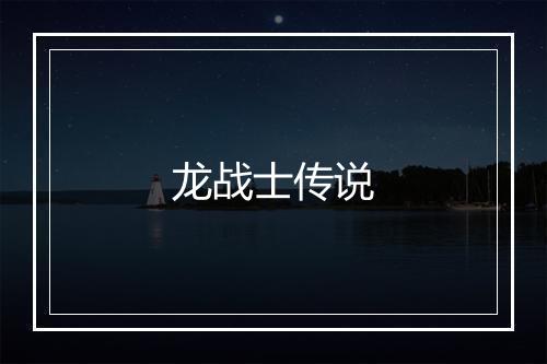 龙战士传说