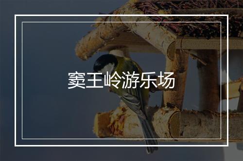 窦王岭游乐场