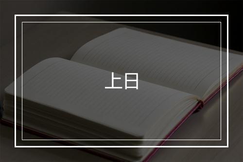 上日