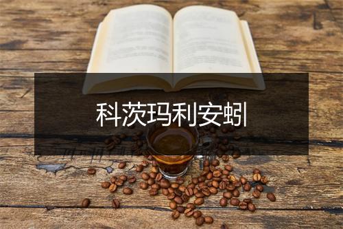 科茨玛利安蚓